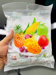 My Chewy Soft Milk Jelly Mix Fruit Flavors- 360g